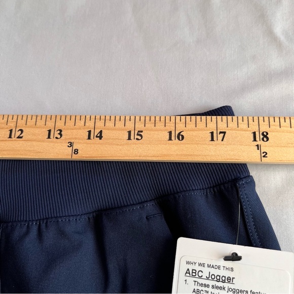 NWT LULULEMON Men’s ABC Jogger "Warpstreme" True Navy - Picture 5 of 12